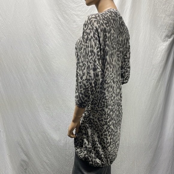 H&M Gray Animal Print Midi Cardigan - Picture 5 of 8